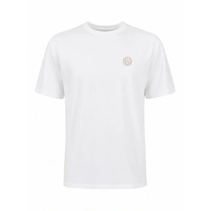 Koszulka BERETTA 500 years T-Shirt Gold Logo Pure White (TS852)
